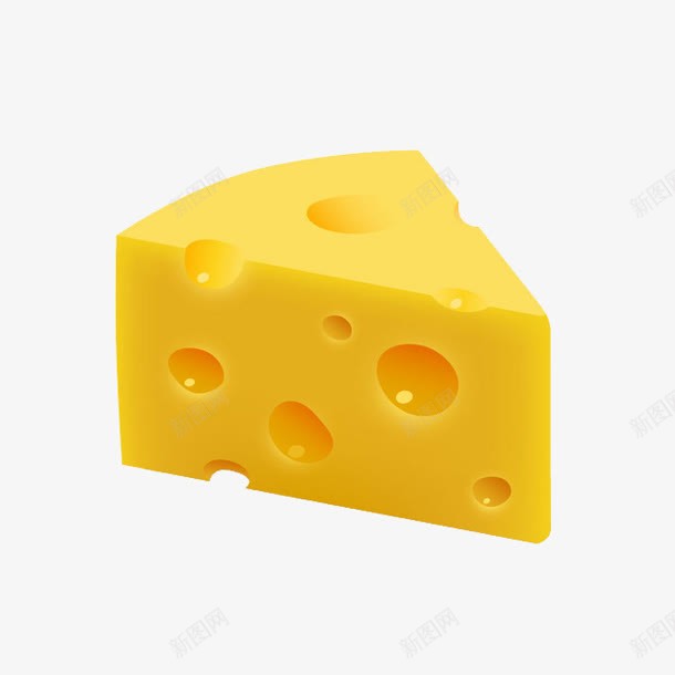 黄色新鲜的奶酪png免抠素材_新图网 https://ixintu.com 奶酪 新鲜 黄色