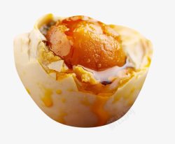 烤鸭蛋实拍油光出油咸鸭蛋高清图片