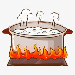 沸水锅高清图片