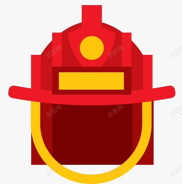 消防队员头盔png免抠素材_新图网 https://ixintu.com 安全 帽子 消防头盔 消防队 消防队员