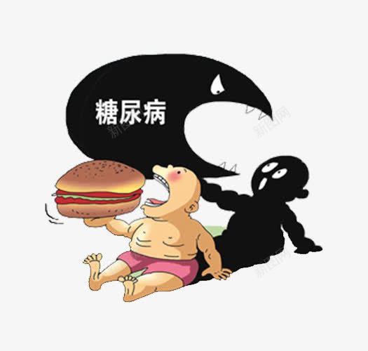 糖尿病患者控制饮食png免抠素材_新图网 https://ixintu.com 患者 控制 暴饮暴食 糖尿病 胰岛素 血糖 饮食