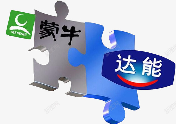 达能蒙牛LOGO拼图色块灰色蓝图标png_新图网 https://ixintu.com LOGO 拼图 灰色 结合 色块 蒙牛 蓝色 达能 达能蒙牛LOGO拼图色块灰色蓝色强强联合收购免费下载