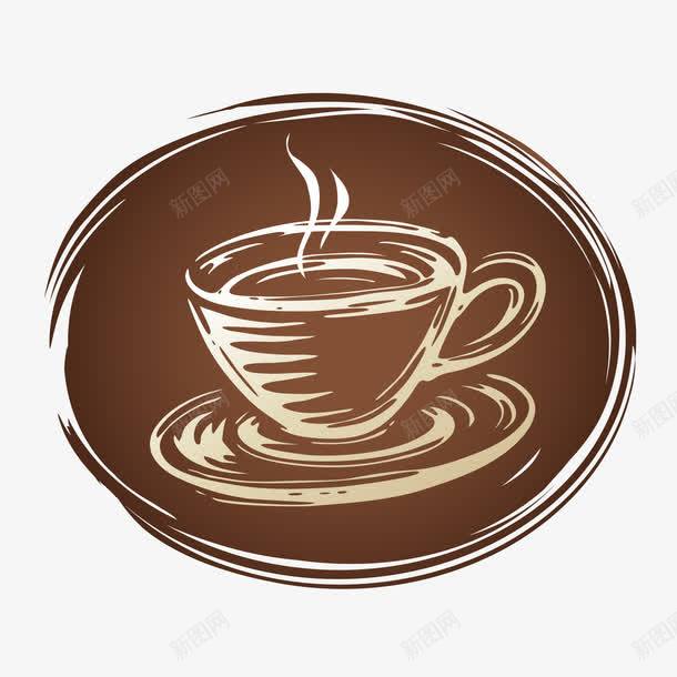 手绘咖啡图标png_新图网 https://ixintu.com 咖啡 咖啡图标 咖啡杯 咖啡杯手绘 咖啡杯线描 咖啡馆 喝咖啡 手绘咖啡杯免抠 杯子 棕色 热咖啡 热气 香喷喷咖啡