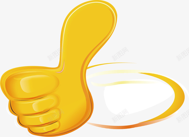 水彩创意大拇指png免抠素材_新图网 https://ixintu.com 卡通手绘 大拇指 手指 水彩 称赞 黄色 鼓励