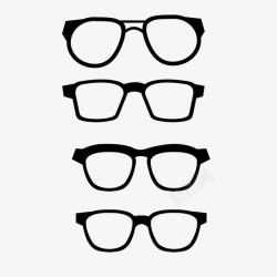 黑眼镜框眼镜框高清图片