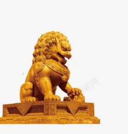 威武狮子雕塑石狮高清图片