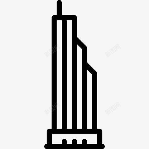 大的摩天大楼图标png_新图网 https://ixintu.com 业务 城市 天际线 建筑 摩天大楼