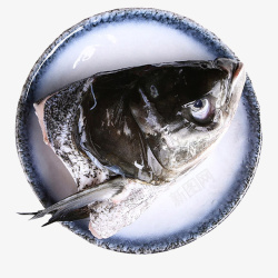 白鲢鱼白鲢鱼头食材免高清图片