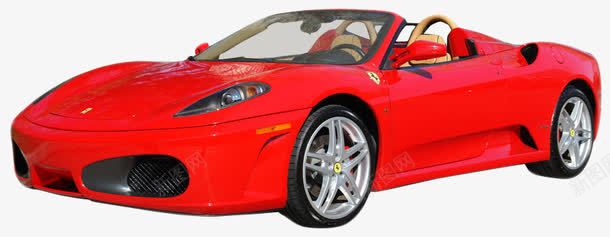红色法拉利敞篷png免抠素材_新图网 https://ixintu.com Ferrari 产品实物 小车 赛车 跑车