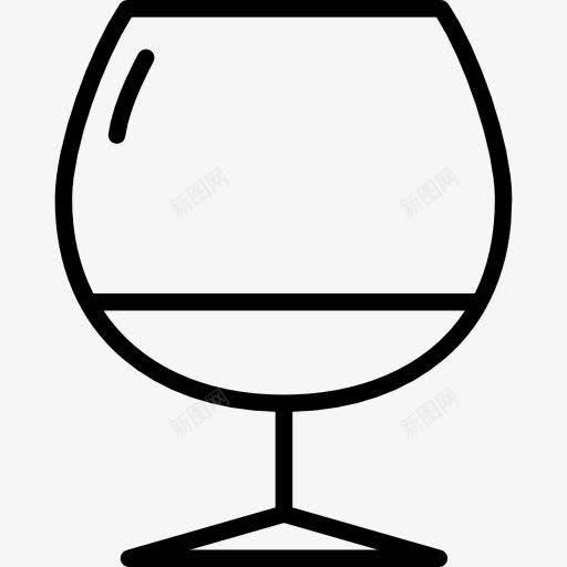 玻璃球图标png_新图网 https://ixintu.com brandy 建筑物 杯子 杯饮料 酒精