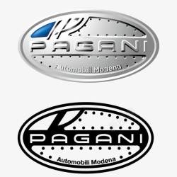 制造商logo帕加尼标志矢量图图标高清图片