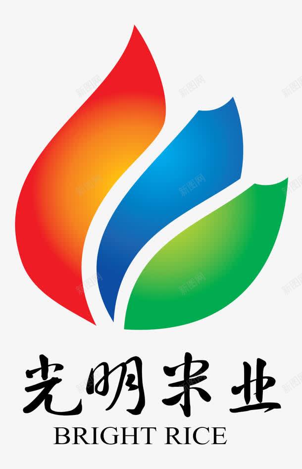 光明米业LOGO图标png_新图网 https://ixintu.com LOGO 光明LOGO 光明图标 光明米业 卡通手绘 红蓝绿