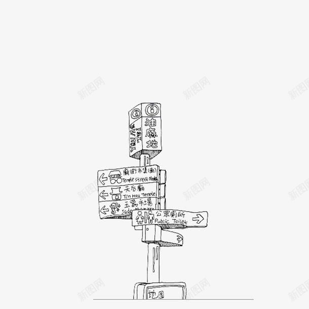 手绘线稿香港旅游地图导视png免抠素材_新图网 https://ixintu.com 中华人民共和国香港特别行政区 中国香港 手绘线稿 海报设计 老香港 香港卡通 香港城市 香港旅游地图导视 香港景区 香港景点分布