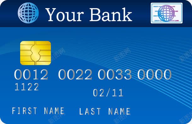 银行卡png免抠素材_新图网 https://ixintu.com 卡片 理财 磁卡 金融 银行卡