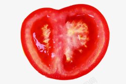 洋柿子半边西红柿高清图片