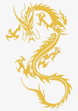 神话巨龙金色的中国神话巨龙高清图片