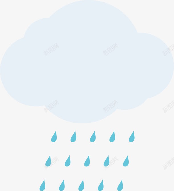 雨天降水png免抠素材_新图网 https://ixintu.com 下大雨 下暴雨 下雨 下雨天气 大雨倾盆 降水