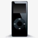 nanoiPod纳米黑色MP3播放器iPodnano图标高清图片