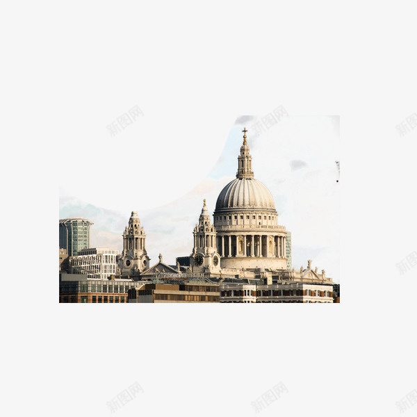 圣保罗大教堂png免抠素材_新图网 https://ixintu.com v教堂 主题 伦敦 全景 圣保罗大教堂 棕黄色 正面照 漂亮 白天景色