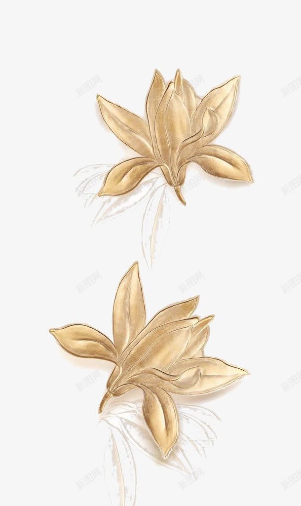 金色花朵png图片免费下载 素材7jzupauap 新图网 金色花朵png图片免费下载 素材7jzupauap 新图网