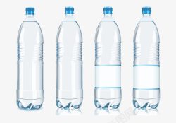 塑料瓶子素材矿泉水水瓶高清图片