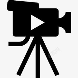 电影设备摄像机图标高清图片