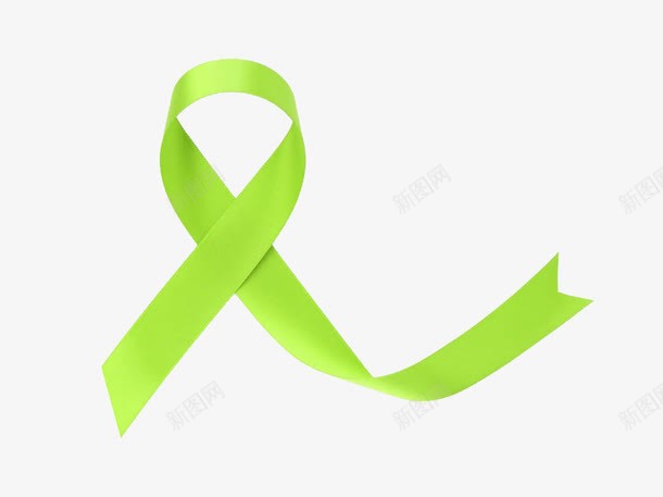 嫩绿色丝带png免抠素材_新图网 https://ixintu.com 乳房 嫩绿色丝带 实物 意识 捐赠器官 物体 绸缎 绿色 象征