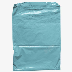 蓝色快递包装塑料袋素材