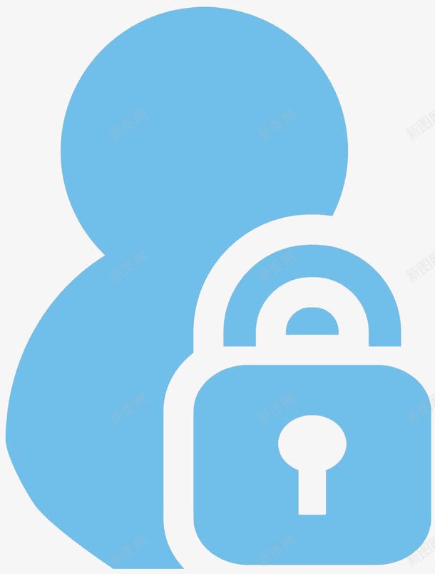 安全认证png免抠素材_新图网 https://ixintu.com 人脸 识别 连锁 连锁反应 锁 防护