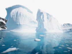 达古冰川景区唯美南极冰川高清图片