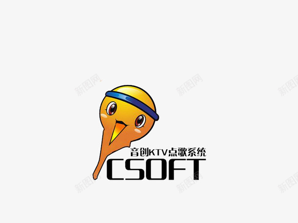 卡通图标KTVLOGOpng_新图网 https://ixintu.com KTVLOGO 免抠logo 创意logo 卡通 标志 标识 话筒图标