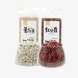 袋装藏茶红豆薏米包装广告高清图片