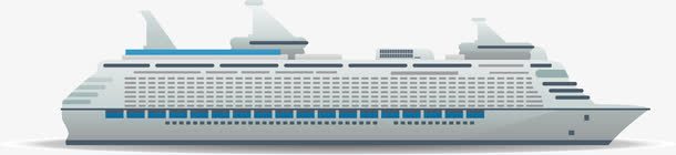 游轮png免抠素材_新图网 https://ixintu.com 旅行 游轮 船 青色