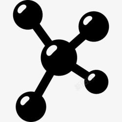 atomic分子结构图标高清图片