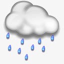 小雨天气图标png_新图网 https://ixintu.com 下雨 天气 天气预报 小雨 暴雨 暴雨预警 雨季