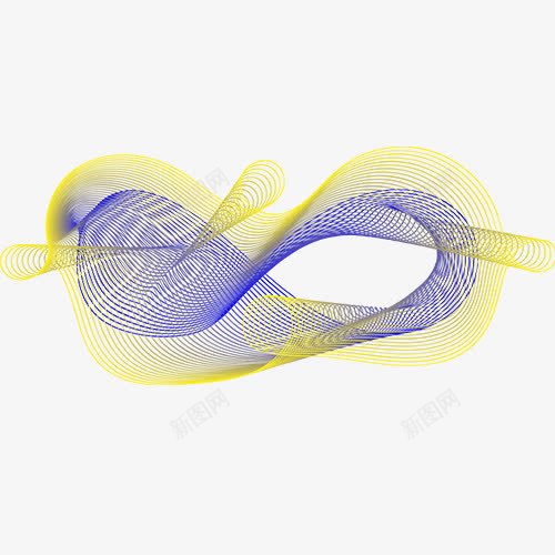 炫彩动感装饰多色科技线条图png免抠素材_新图网 https://ixintu.com 动感线条 华丽 多色 抽象 曲线 波浪线 炫彩 科技感 系列 绚丽 网格 装饰