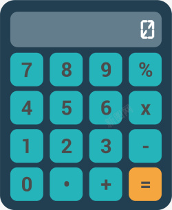 简约按键实用计算器高清图片