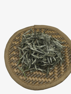 白毫银针养生茶叶素材