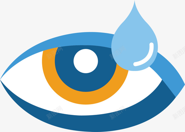 蓝色滴眼药水的眼睛png免抠素材_新图网 https://ixintu.com 保护眼睛 全球爱眼日 滴眼药水 眼睛 蓝色眼睛 视力