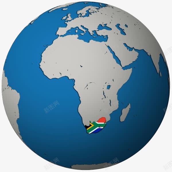 地球上的南非地图png免抠素材_新图网 https://ixintu.com 南非 南非地图 国家 地图 地图形状 地球 地理位置 大陆 非洲
