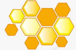 蜂巢形状蜂巢图案高清图片