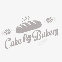 英文烘焙烘焙面包精美logo图标高清图片