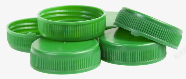 绿色瓶盖png免抠素材_新图网 https://ixintu.com 堆叠 塑料材质 瓶盖 绿色