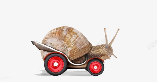 另类蜗牛png免抠素材_新图网 https://ixintu.com 个性 创意 加速 另类 快速 插图 插画 搞怪 艺术 蜗牛 蜗牛车 行驶 设计 车轮 轮子