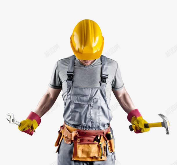 维修工人png免抠素材_新图网 https://ixintu.com PNG 上班族 工人 工具 扳手 维修 锤子