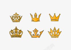 皇室王国王冠权杖素材