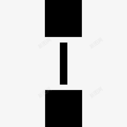 两黑方块垂直线的图形符号图标png_新图网 https://ixintu.com 两 图形 垂直 接口 方形 正方形 线条 象征 黑色