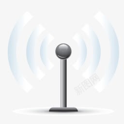 wifi信号图标png_新图网 https://ixintu.com 信号 信息载体 图标 接收器