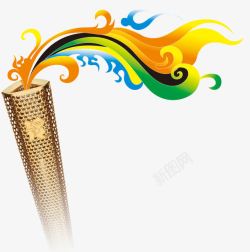 奥运会的火炬圣火火炬高清图片