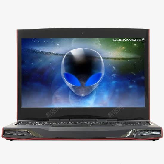 笔记本电脑png免抠素材_新图网 https://ixintu.com 外星人 外星人笔记本 正面 电脑 笔记本